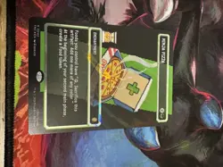 MTG; TMNT UNIVERSE: NINJA PIZZA (Borderless) Near mint, Surge Foil, #093 - Image 1
