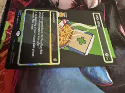 MTG; TMNT UNIVERSE: NINJA PIZZA (Borderless) Near mint, Surge Foil, #093 - Image 3