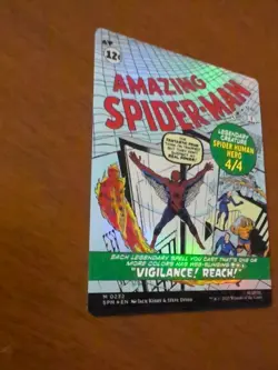 FOIL BORDERLESS Peter Parker // Amazing Spider-Man - #232 Mythic Marvel's Spider - Image 3