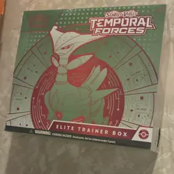 Pokemon TCG Temporal Forces Elite Trainer Box Iron Leaves English - Image 4