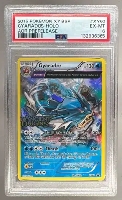 132936365 Gyarados 2013 Pokemon XY Promos #XY60 PSA 6 - Image 1