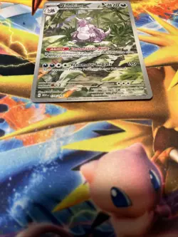 Pokemon TCG Nidoking Scarlet & Violet 151 Illustration Rare Card 174/165 C31 - Image 2