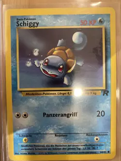 Schiggy Squirtle 68/82 - German Team Rocket - Pokemon Card - Image 1
