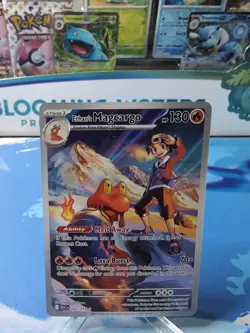 Ethan's Magcargo 222/217 Illustration Rare - Pokemon TCG - Ascended Heroes (NM) - Image 1