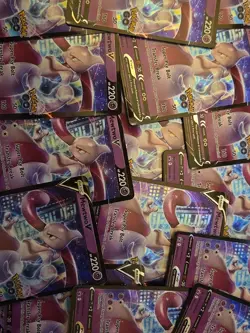 Mewtwo V SWSH223 Black Star Promos GO Stamped Ultra Rare Holo Pokemon 2022 NM/LP - Image 2