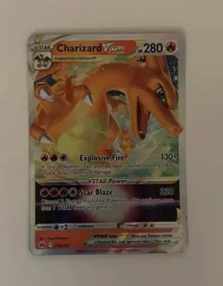 Pokemon Charizard VSTAR Full Art VSTAR Holo 019/159 2023 280 HP Fire - Image 1