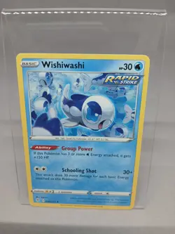 Wishiwashi 046/203 - Evolving Skies - Rare - Pokemon Card TCG - LP - Image 1