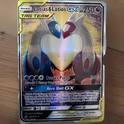 MYSTERY PACK : Chase Latias & Latios GX 170/181 Pokemon Team Up - Image 1