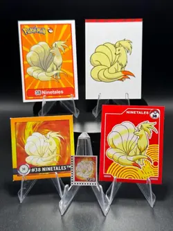 Pokemon Ninetails Set of 5 - Ninetails #38 Peru/NON-TCG Cards & Stickers - Image 1