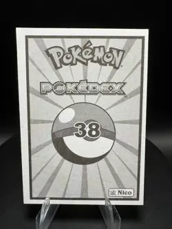 Pokemon Ninetails Set of 5 - Ninetails #38 Peru/NON-TCG Cards & Stickers - Image 4