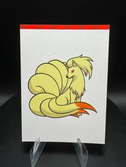 Pokemon Ninetails Set of 5 - Ninetails #38 Peru/NON-TCG Cards & Stickers - Image 5