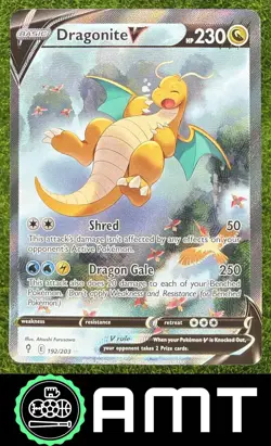 Dragonite V 2021 Pokemon Sword & Shield Evolving Skies #192/203 #2 - Image 1