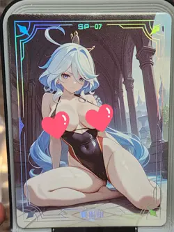 Furina Under The Nightgown Card Goddess Story Anime Waifu SP SP-07 - Image 1