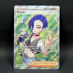 Pokemon Perrin 209/167 NM Full Art Ultra Rare Twilight Masquerade - Image 1