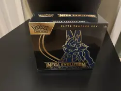 Pokemon TCG Mega Evolution Lucario Elite Trainer Box NEW ETB Booster - Image 1