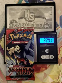 (VERY HEAVY) 22.41g Pokemon TCG Destined Rivals Booster Pack (SEALED)✅ - Image 1