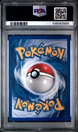 1999 Pokemon Portuguese Base Set Poliwrath Holo #13 PSA 9 MINT - Image 2