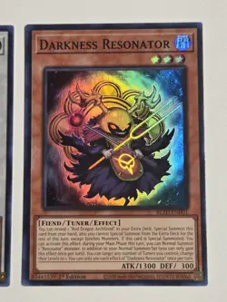 Darkness Resonator + Red Hypernova Dragon Blazing Dominion Yugioh Set BLZD-EN001 - Image 2