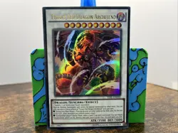 YuGiOh Tyrant Red Dragon Archfiend UItra Rare TDIL-EN050 - Image 2