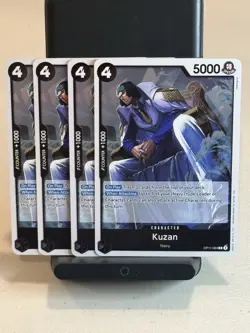 Kuzan Foil Playset - OP11-084 x4 - One Piece TCG - A Fist Of Divine Speed - Image 1