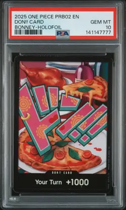 One Piece PRB02 Premium Best Vol 2 Holo Holofoil Jewelry Bonney DON!! - PSA 10 - Image 1