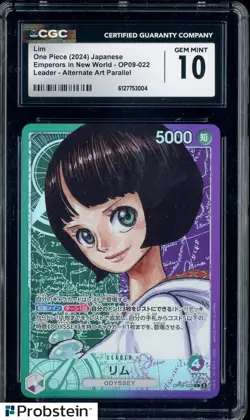 2024 One Piece Japanese Emperors in the New World Lim Alt Art Leader CGC 10 - Image 1
