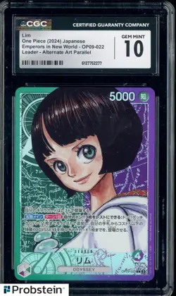 2024 One Piece Japanese Emperors in the New World Lim Alt Art Leader CGC 10 - Image 1