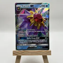 Starmie GX 14/68 Pokemon TCG Sun & Moon Hidden Fates Ultra Rare Card (Near Mint) - Image 1