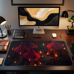 MTG Playmat | Pixel Rakdos Themed Playmat | Unofficial MTG Playmat - Image 2