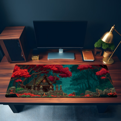 MTG Playmat | Pixel Gruul Themed Playmat | Unofficial MTG Playmat - Image 3
