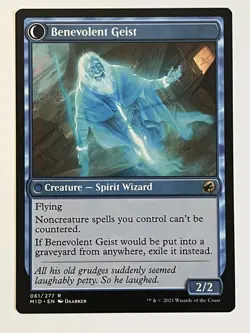 Malevolent Hermit Innistrad: Midnight Hunt Non-Foil Regular MTG - Image 2