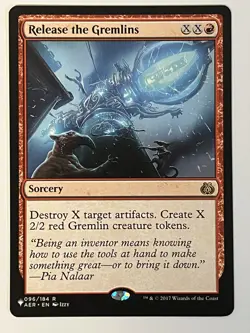 Release the Gremlins The List Reprints Non-Foil Regular MTG - Image 1
