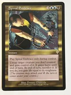 Spinal Embrace Invasion Non-Foil Regular MTG - Image 1