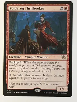 Voldaren Thrillseeker March of the Machine Non-Foil Regular MTG - Image 1