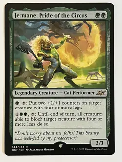 Jermane, Pride of the Circus Unfinity Non-Foil Regular MTG - Image 1
