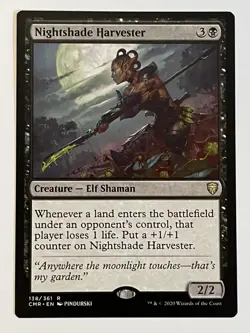 Nightshade Harvester Commander Legends Non-Foil Regular MTG - Image 1