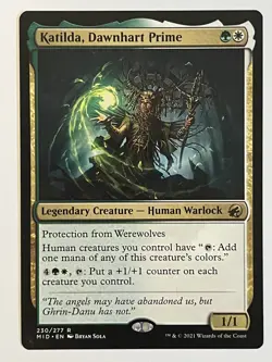 Katilda, Dawnhart Prime Innistrad: Midnight Hunt Non-Foil Regular MTG - Image 1