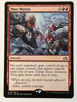 Mass Mutiny Planechase Anthology Non-Foil Regular MTG - Image 1