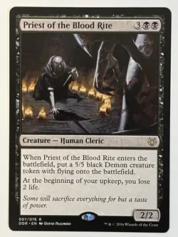 Priest of the Blood Rite Duel Decks: Nissa vs. Ob Nixilis Non-Foil Regular MTG - Image 1