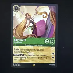 Disney Lorcana Rapunzel High Climber Legendary Reign of Jafar Card 101/204 - Image 1