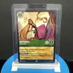 Disney Lorcana Rapunzel High Climber Legendary Reign of Jafar Card 101/204 - Image 1