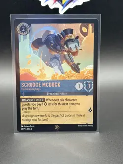 Scrooge Mcduck Uncle Moneybags 39/P1 Foil Disney Lorcana Into The Inklands - Image 1