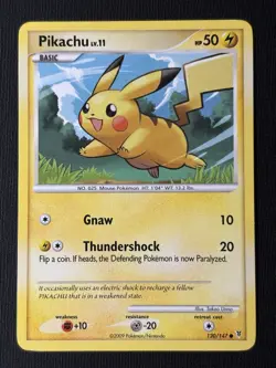 Pokemon Pikachu 120/147 & Raichu 77/147 Platinum Supreme Victors Card Set (LP) - Image 3