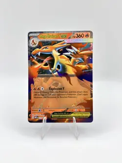 Mega Charizard Y EX MEP EN 030 Promo Holo Full Art Pokemon Card NM - Image 1