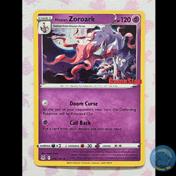 Hisuian Zoroark 076/196 Gamestop Stamped Holo Promo Pokemon Card NM English - Image 1
