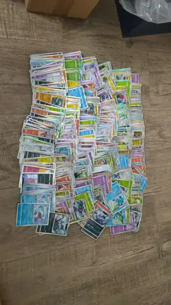 Lot of 500 Simplified Chinese Pokemon TCG Reverse Border Flash Cards Bulk CG08 - Image 1