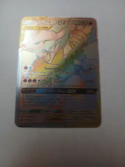 Reshiram & Charizard 217/214 Worth 201$ Pokemon Card - Image 1