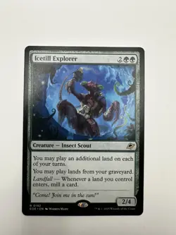 MTG Icetill Explorer #192 Regular Non-Foil Rare Magic Card NM - Image 1