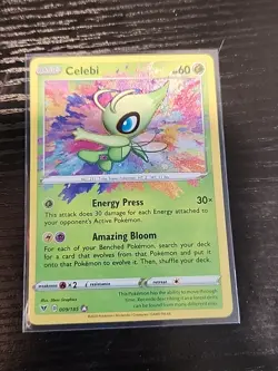 Pokemon TCG Celebi Vivid Voltage Holo Card 009/185 Amazing Rare Nm English - Image 1