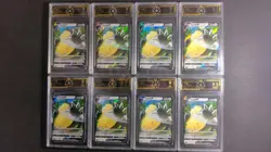 8x Snorlax V 111/135 RR | OCD 9/9.5 Graded | Chinese Pokemon Card Set Lot*8 MD28 - Image 1